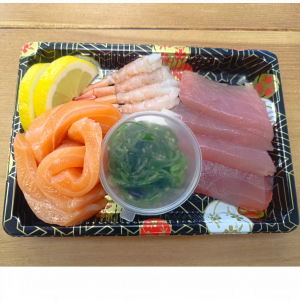 953. Sweet Shrimp, Salmon & Tuna