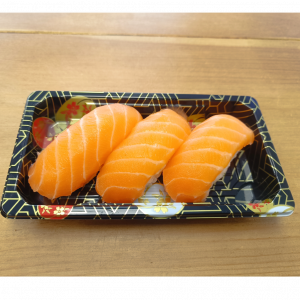 550. Salmon Nigiri (Raw Fish)