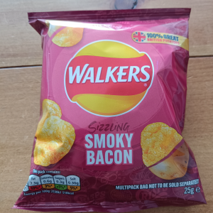 Walkers Smoky Bacon Crisps 25g