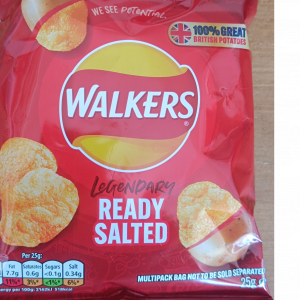 Walkers Ready Salted Crisps 25g