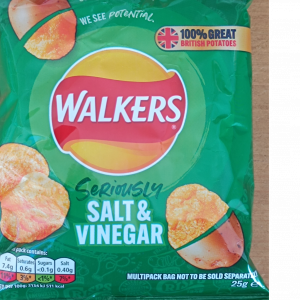 Walkers Salt & Vinegar Crisps 25g