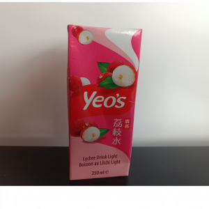 Yeo's Lychee Drink Light 250ml - Limited Stock