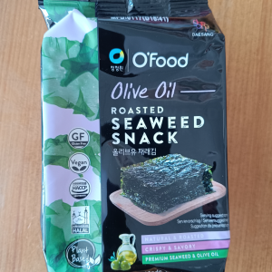 Olive Oil Seaweed Seasoned Snacks 4g