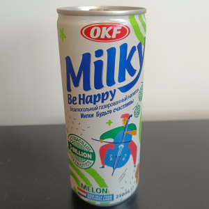 Milky Sparkling Drink - Melon