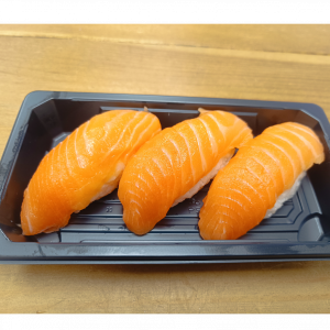 550. Salmon Nigiri (Raw Fish)