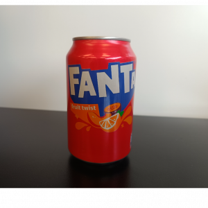 Refreshing Can of Fanta Fruit Twist on us!