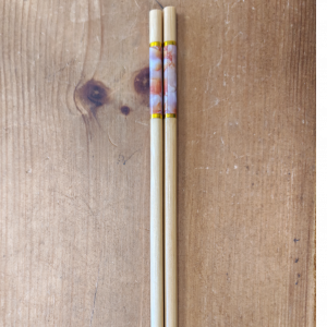 1 Pair - Bamboo Printed Chopsticks