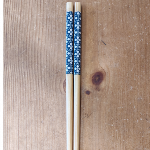 1 Pair - Bamboo Printed Chopsticks