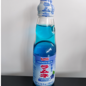 Sparkling Blueberry Ramune Soft Drink